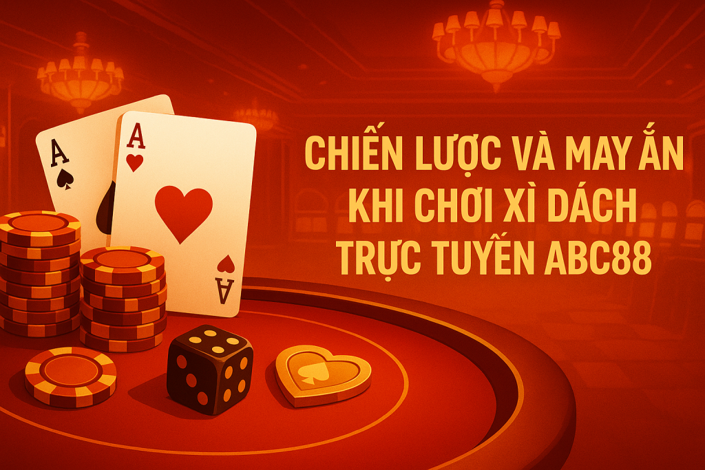 Chiến Lược Và May Mắn Khi Chơi Xì Dách Trực Tuyến ABC88