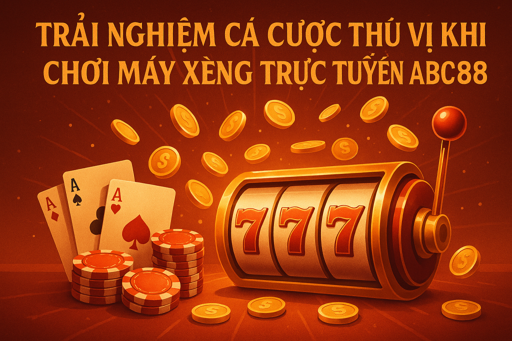 Trải Nghiệm Cá Cược Thú Vị Khi Chơi Máy Xèng Trực Tuyến ABC88